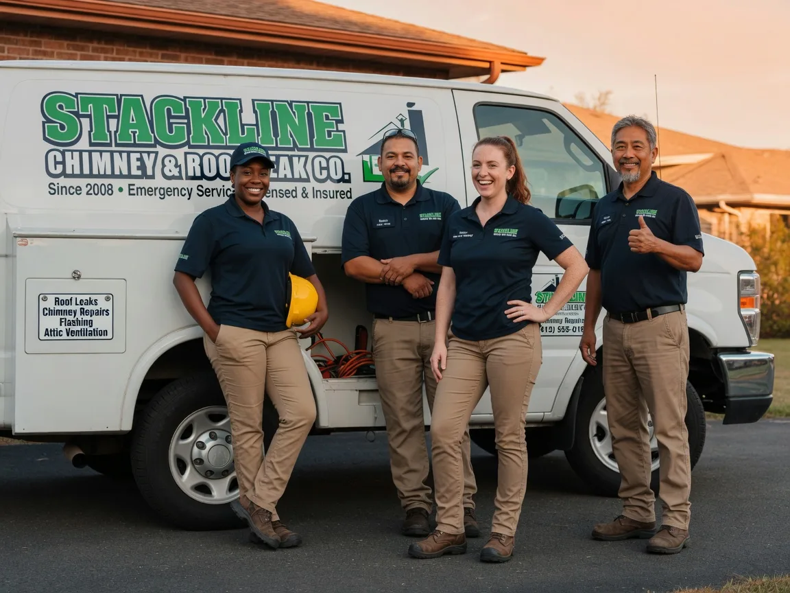 Chimney flashing repair company in South Salem, OH
